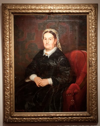 Portrait of Karolyne Tutko by Gyula Benczúr